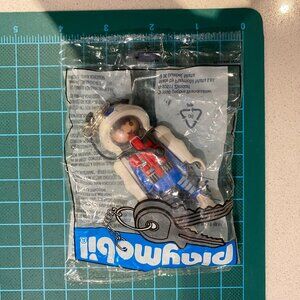 VINTAGE 1998 PLAYMOBIL ASTRONAUT KEYCHAIN